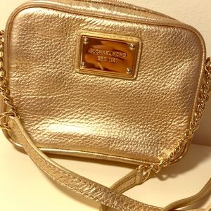 Gold MK crossbody